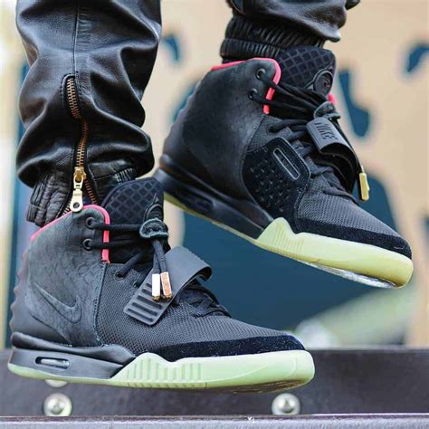 nike air yeezy 2 black solar red replica|air yeezy 2 black.